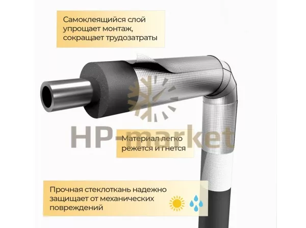 Рулон Energopack ТК SK 1000-25 самоклеящийся_1